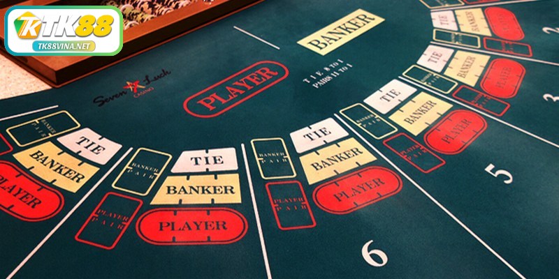 Các thế bài baccarat nên kết hợp điều chỉnh mức cược theo ưu thế