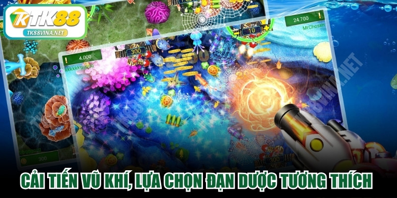 Cải tiến vũ khí, lựa chọn đạn dược tương thích rất quan trọng